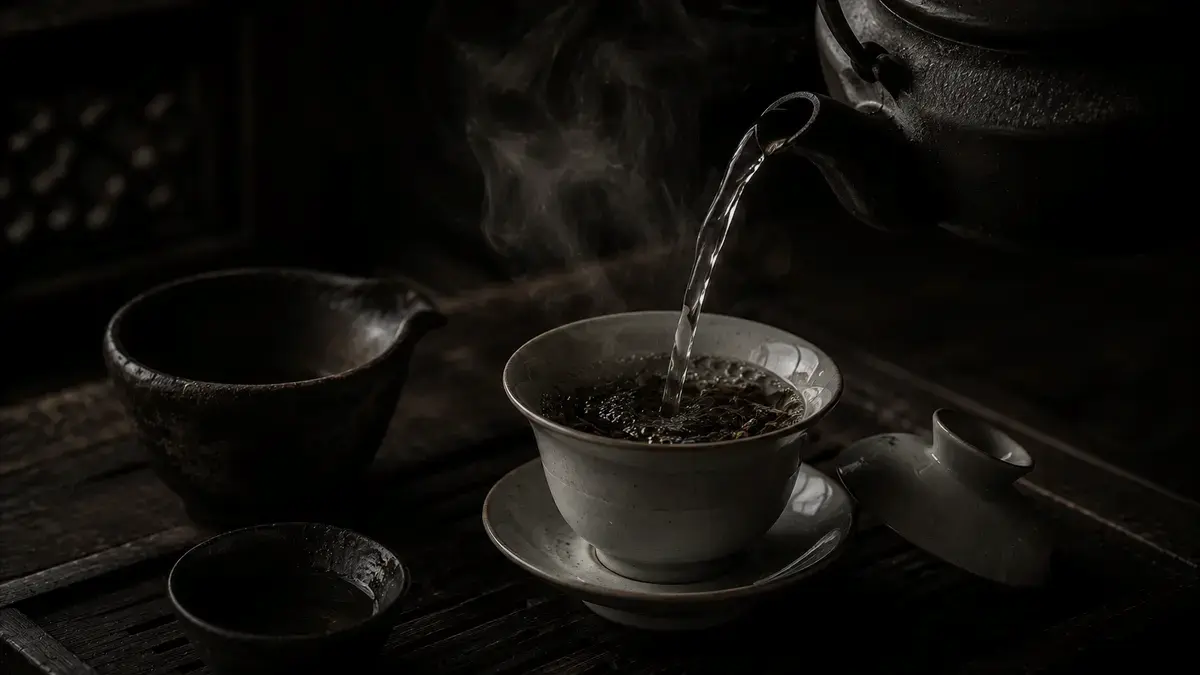 Gongfu brewing setup