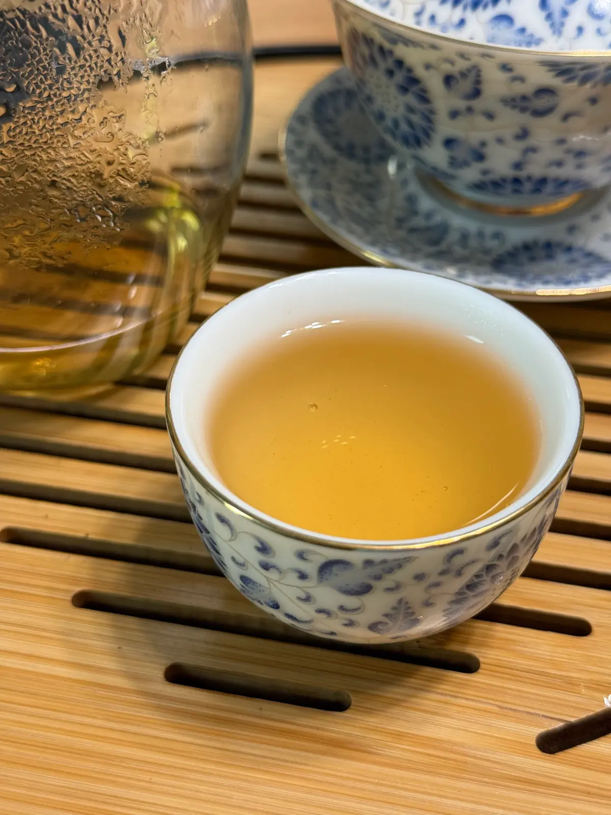 2024 Reserve Raw Pu-erh — early steep liquor