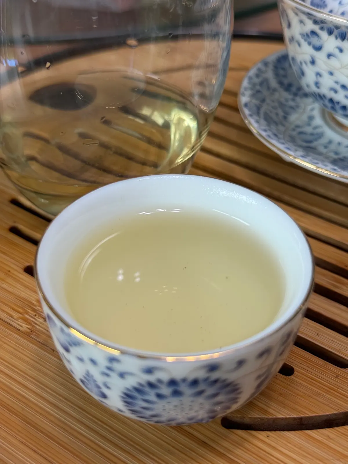 Xi Hu Longjing — later steep liquor